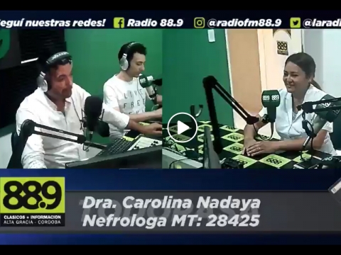 La Dra. Carolina Nadaya en el micro de #TodoPasa